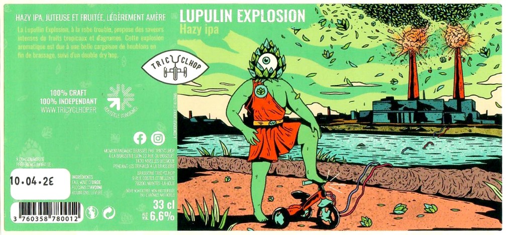 Etiquette BRASSERIE TRICYCLHOP 03