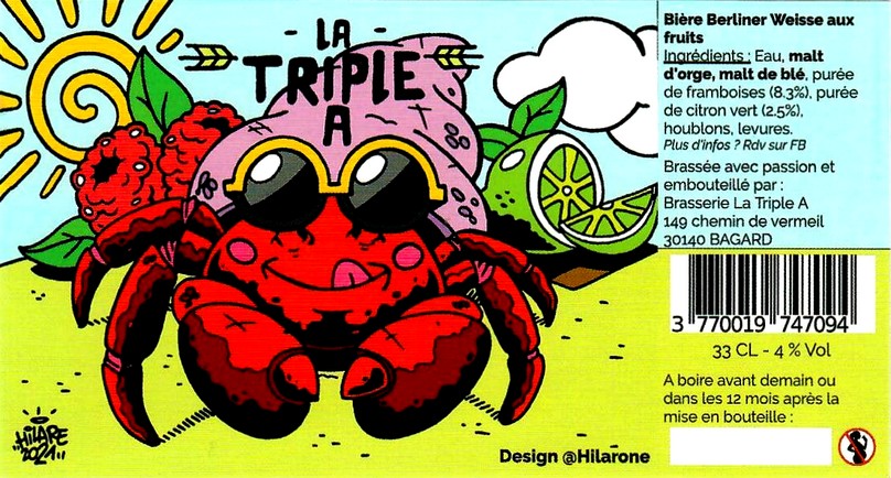 etiquette BRASSERIE TRIPLE A 05