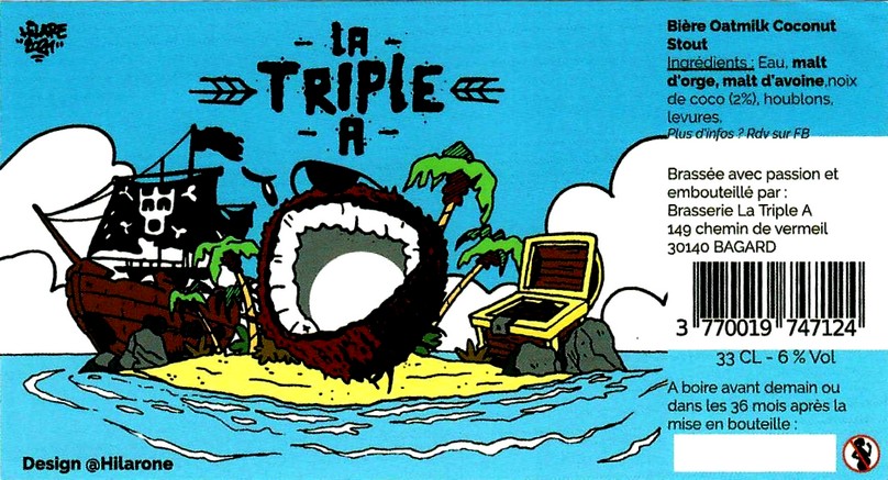 etiquette BRASSERIE TRIPLE A 06