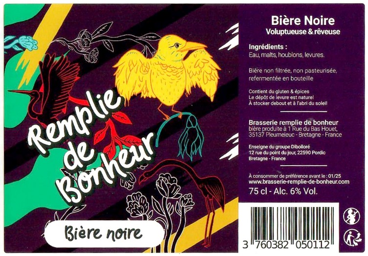 Etiquette BRASSERIE TRISK ALE 11