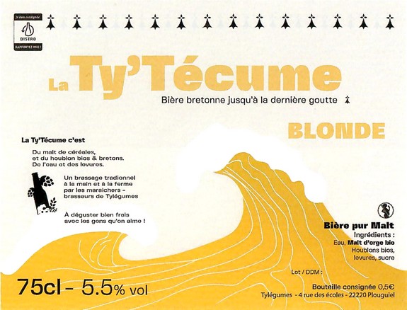 Etiquette BRASSERIE TY LEGUMES 02