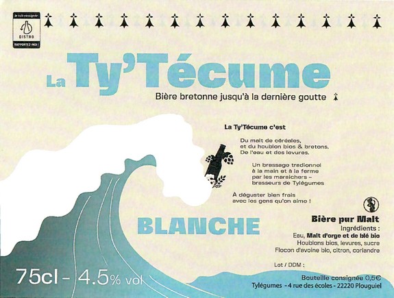 Etiquette BRASSERIE TY LEGUMES 04