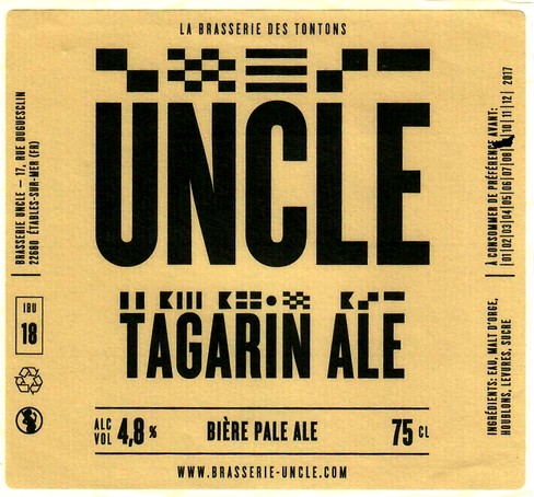 etiquette BRASSERIE UNCLE 06