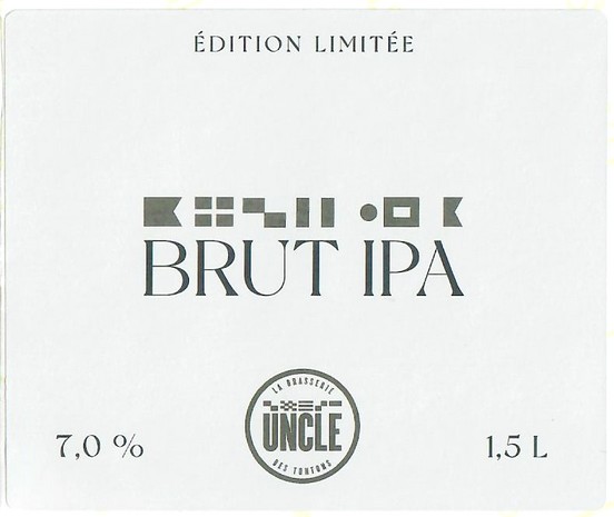 Etiquette BRASSERIE UNCLE 14