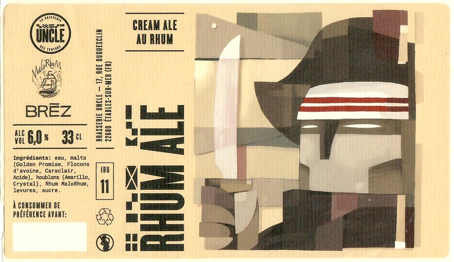 Etiquette BRASSERIE UNCLE 22