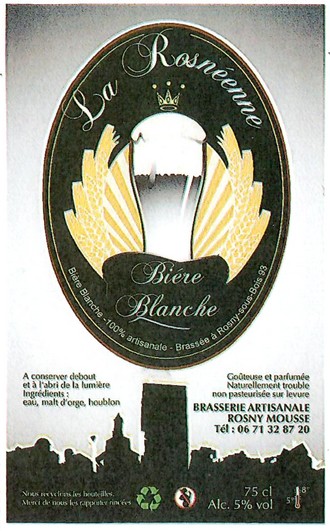 Etiquette BRASSERIE VALOIS ROSNY MOUSSE 02