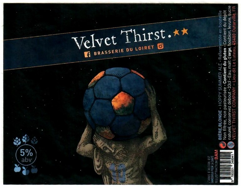 etiquette BRASSERIE VELVET THIRST 02