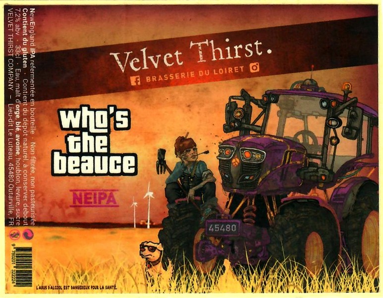 etiquette BRASSERIE VELVET THIRST 04