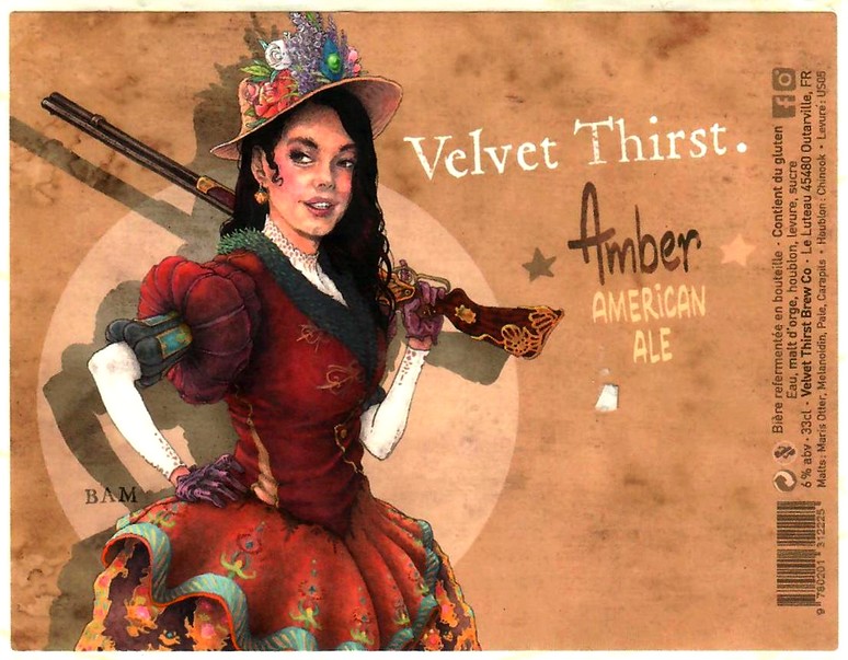 etiquette BRASSERIE VELVET THIRST 06