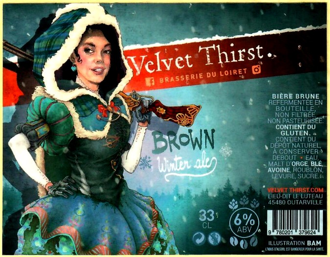 etiquette BRASSERIE VELVET THIRST 09