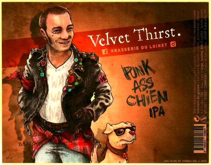 etiquette BRASSERIE VELVET THIRST 10