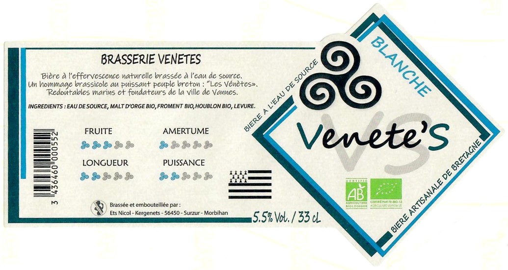 Etiquette BRASSERIE VENETES 05