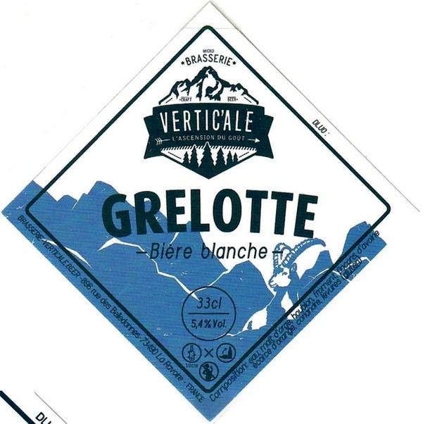 Etiquette BRASSERIE VERTIC'ALE 04