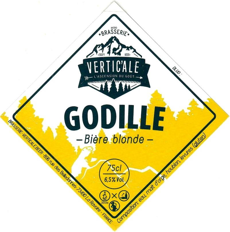 Etiquette BRASSERIE VERTIC'ALE 08