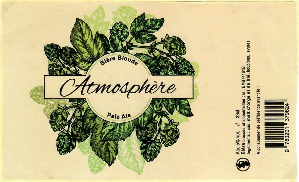 Etiquette BRASSERIE VEYRAT 09