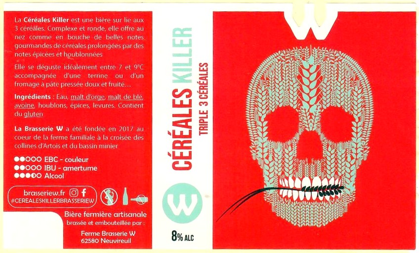 Etiquette BRASSERIE W 03