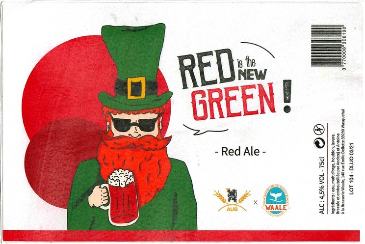 Etiquette BRASSERIE WAALE 10