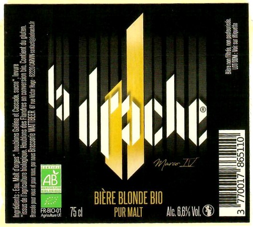 Etiquette BRASSERIE WATTBEER 05