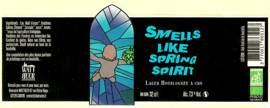 Etiquette BRASSERIE WATTBEER 11