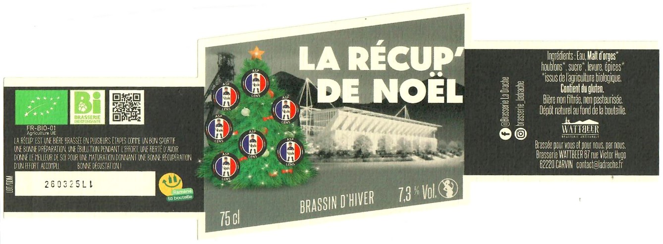 Etiquette BRASSERIE WATTBEER 44