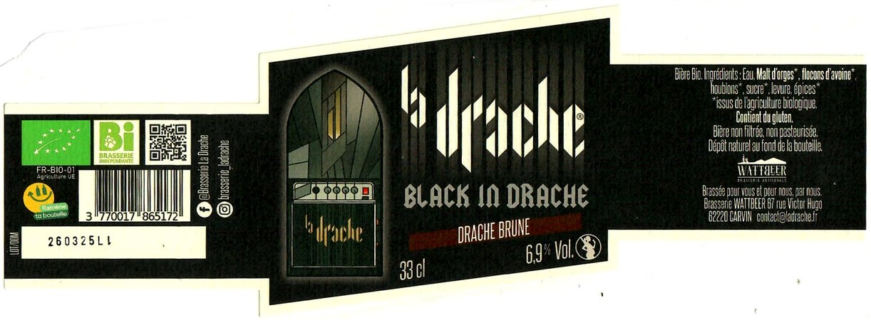 Etiquette BRASSERIE WATTBEER 45