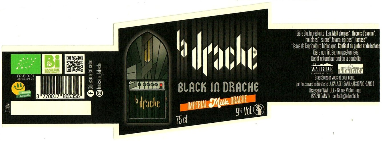 Etiquette BRASSERIE WATTBEER 47