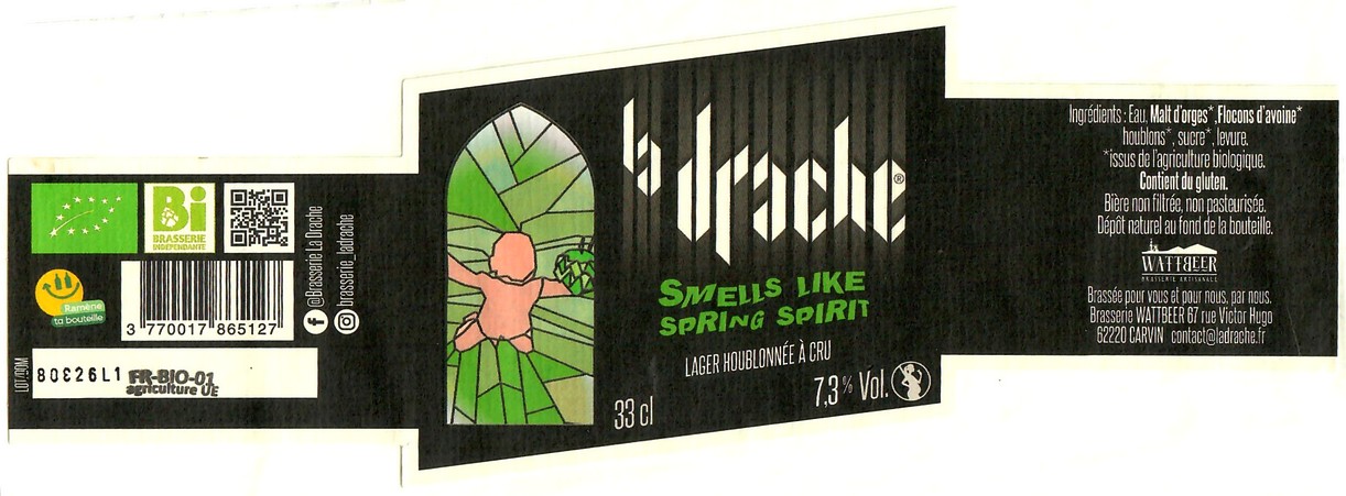 Etiquette BRASSERIE WATTBEER 53