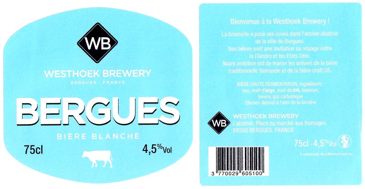 Etiquette BRASSERIE WESTHOEK 05