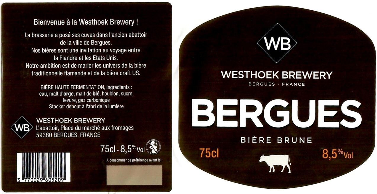 Etiquette BRASSERIE WESTHOEK 08