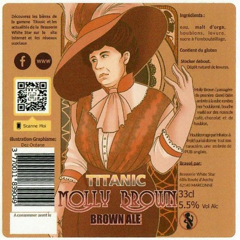 Etiquette BRASSERIE WHITE STAR 44