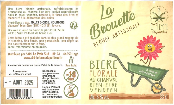 Etiquette BRASSERIE X'PRESSION 09