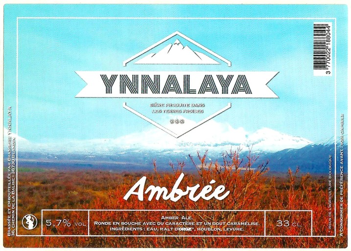 Etiquette BRASSERIE YNNALAYA 06