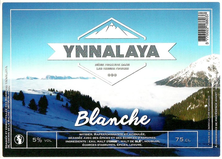 Etiquette BRASSERIE YNNALAYA 07