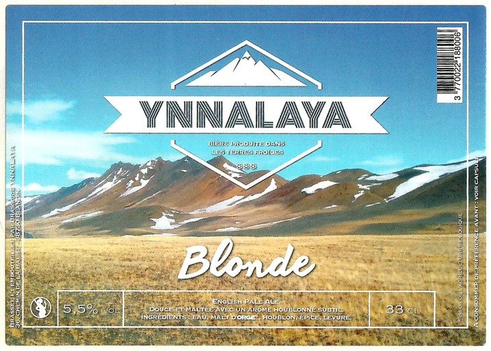 Etiquette BRASSERIE YNNALAYA 08