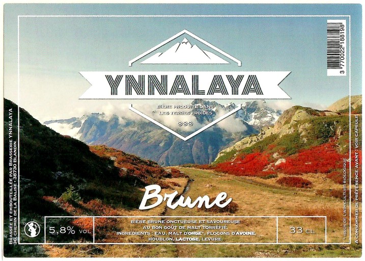 Etiquette BRASSERIE YNNALAYA 09