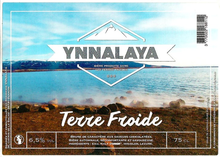 Etiquette BRASSERIE YNNALAYA 13