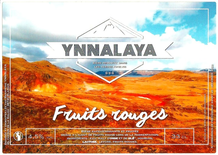 Etiquette BRASSERIE YNNALAYA 14