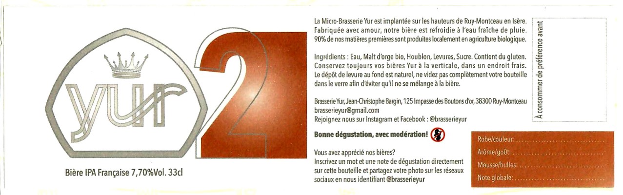 etiquette BRASSERIE YUR 02