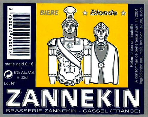 etiquette BRASSERIE ZANNEKIN 06