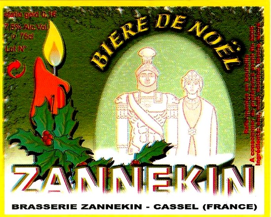 etiquette BRASSERIE ZANNEKIN 07