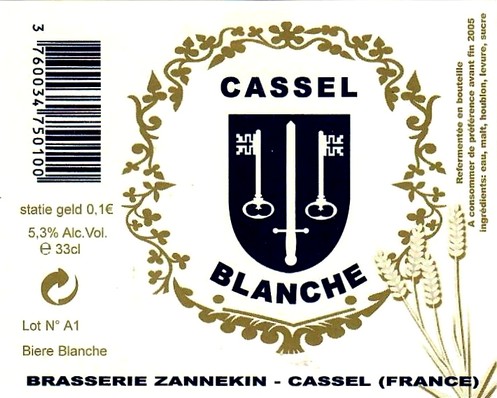 etiquette BRASSERIE ZANNEKIN 10