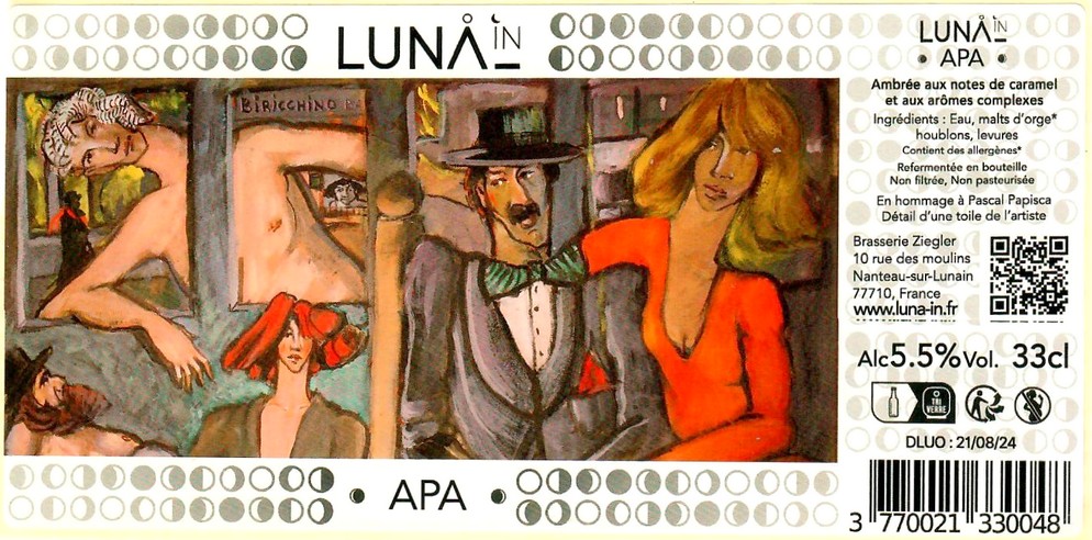 Etiquette BRASSERIE ZIEGLER 01