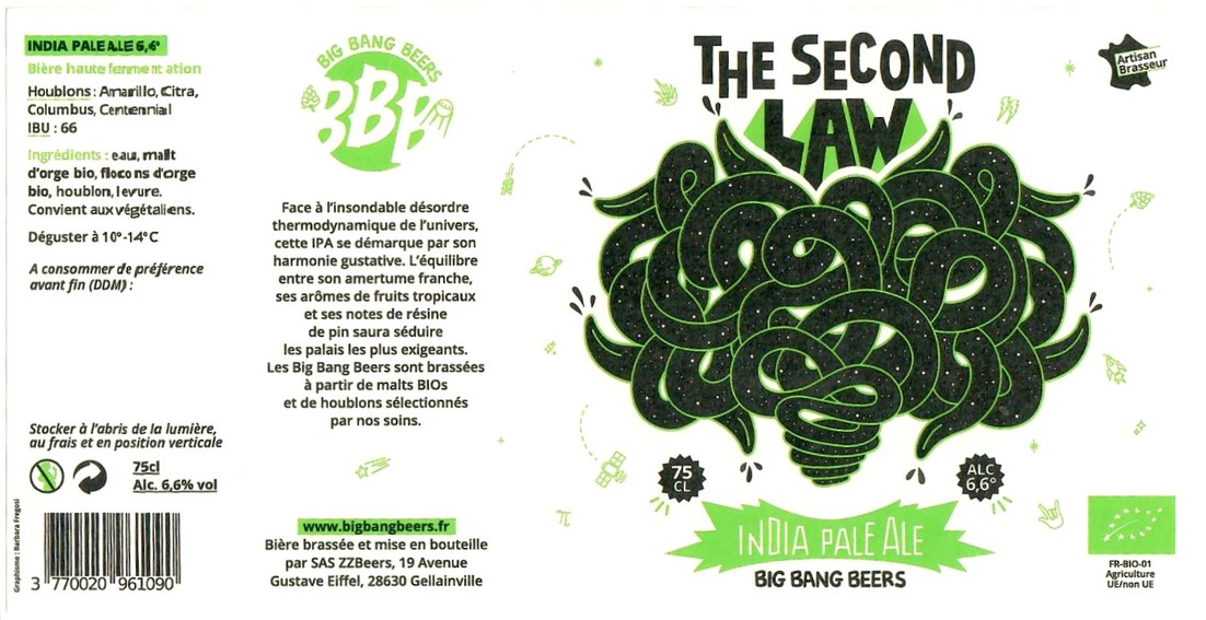 Etiquette BRASSERIE ZZ BEERS 03