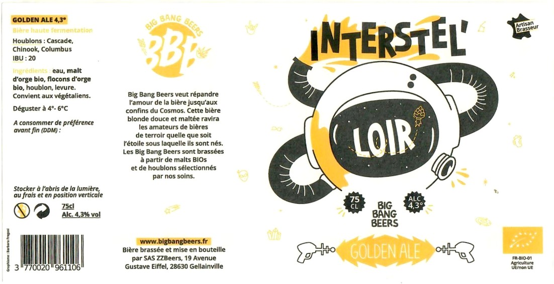 Etiquette BRASSERIE ZZ BEERS 12