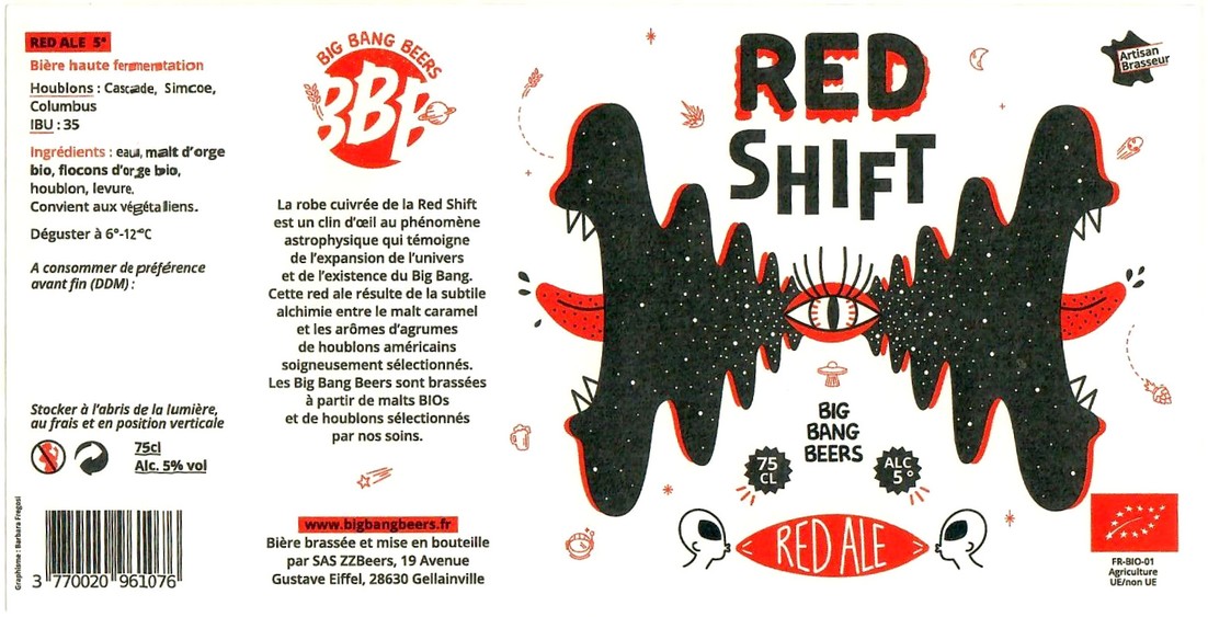 Etiquette BRASSERIE ZZ BEERS 18