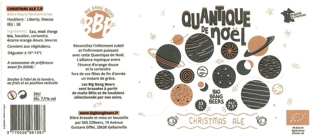 Etiquette BRASSERIE ZZ BEERS 19