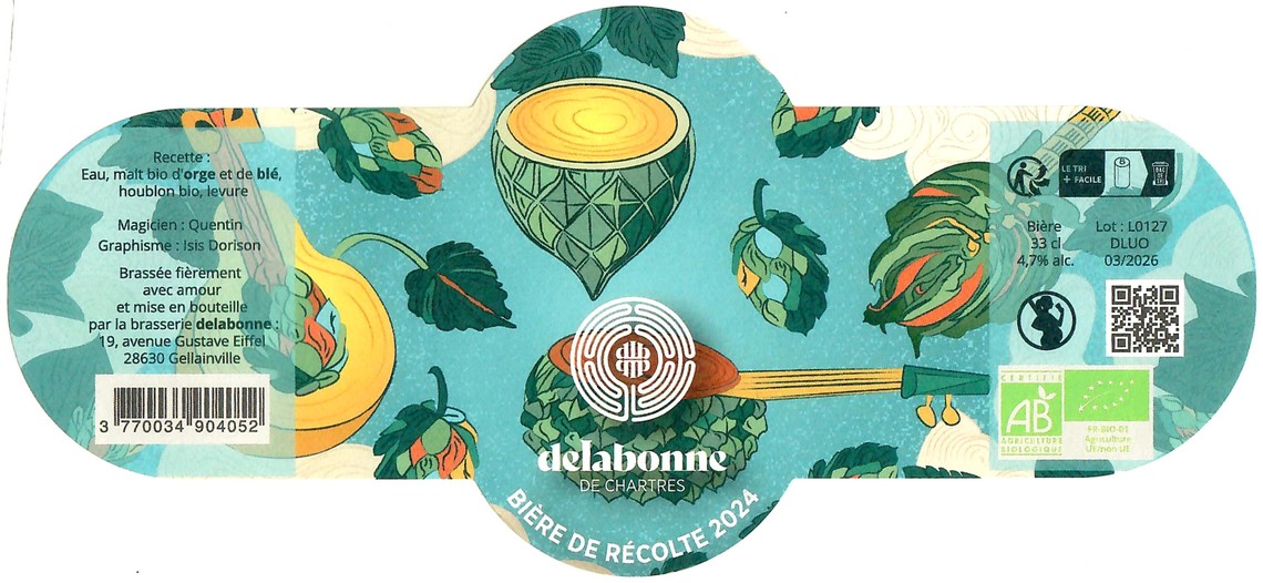 Etiquette BRASSERIE ZZ BEERS 25