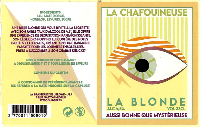 Etiquette LA BRASSERIE DES JEROME 04