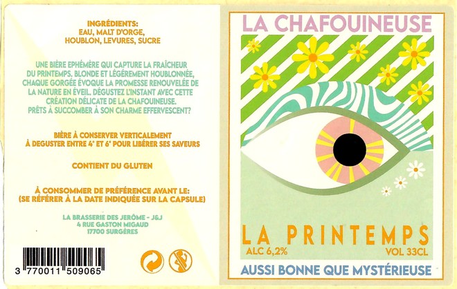 Etiquette LA BRASSERIE DES JEROME 05