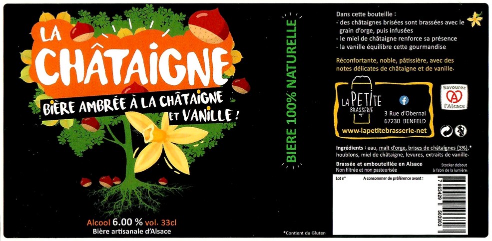 Etiquette LA PETITE BRASSERIE 02